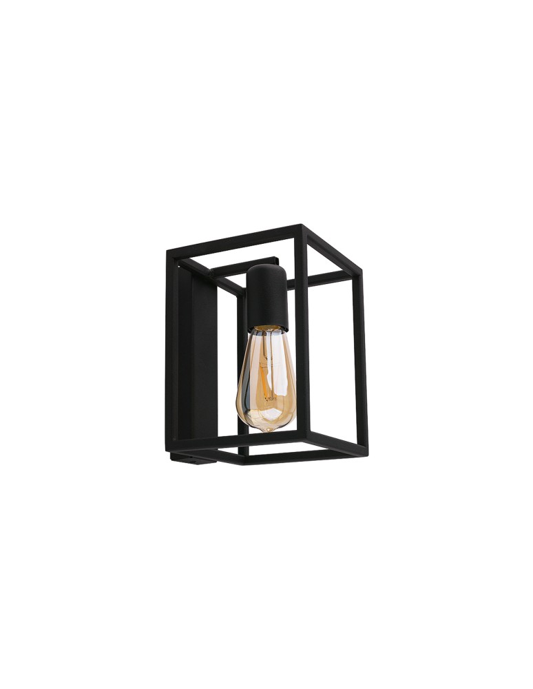 Nowodvorski CRATE I Kinkiet 1xE27 Czarny 9046