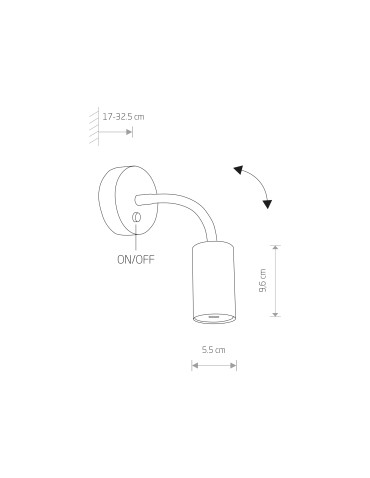 Nowodvorski EYE FLEX S Reflektor 1xGU10 Czarny 9068 - produkt 2