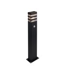 Lampy ogrodowe stojące - Nowodvorski RIO SENSOR Zewnętrzna Słupek Max moc 1x40W E27 IP54 Czarny 9097 - product 1