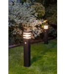 Lampy ogrodowe stojące - Nowodvorski RIO SENSOR Zewnętrzna Słupek Max moc 1x40W E27 IP54 Czarny 9097 - product 2