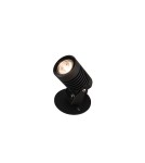 Reflektory i naświetlacze zewnętrzne - Nowodvorski SPIKE LED S Zewnętrzna Ścienna Natynkowa Max moc 5W LED IP54 Czarny 9101 - product 1
