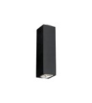 Kinkiety zewnętrzne - Nowodvorski LENS LED Zewnętrzna Ścienna Natynkowa Max moc 2x2W LED IP54 Czarny 9112 - product 1