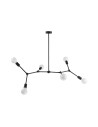 Nowodvorski TWIG VI Przysufitowa 6xE27 Czarny 9138