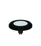 Żarówki LED ES111 GU10 230V - Nowodvorski REFLECTOR LENS LED GU1, ES111 9W 4000K Źródło światła Czarny 9213 - product 1