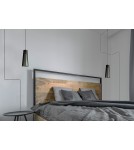 Lampy wiszące boho - Nowodvorski DOVER Ścienna Kinkiet regulowane z włącznikiem Max moc 1x35W GU10  Czarny 9264 - product 3