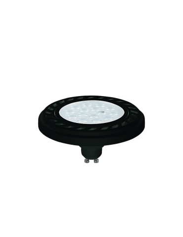 Nowodvorski LED GU10 ES111 LENS 9W 3000K Kąt Świecenia 30 Żródło Światła Czarny 9343