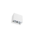 Oprawy sufitowe na wymienne źródło światła - Nowodvorski GAP Spot Natynkowa Max moc 2x35W GU10  Biały 9385 - product 1
