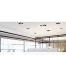 Lampy podtynkowe bezramkowe - trimless - Nowodvorski MOD PLUS Spot Podtynkowa Max moc 1x75W GU10 ES111  Czarny 9404 - product 2