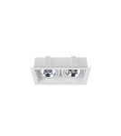 Lampy podtynkowe kwadratowe - Nowodvorski MOD Spot Podtynkowa Max moc 2x75W GU10 ES111  Biały 9412 - product 1