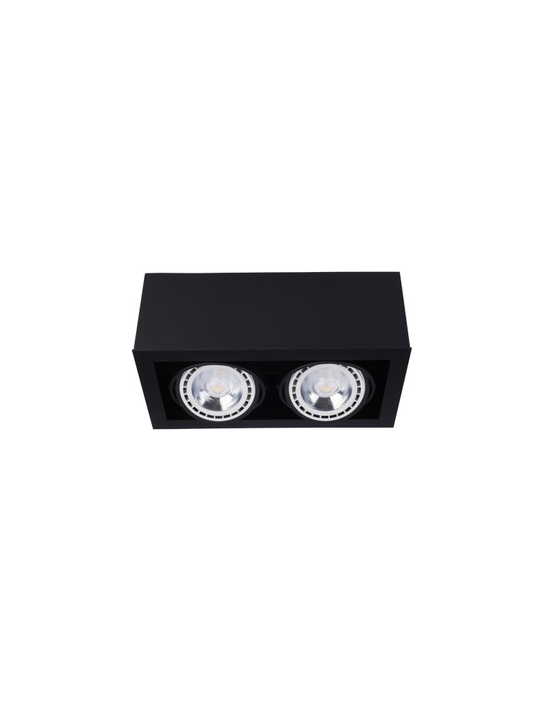 Nowodvorski BOX II Przysufitowa 2xGU10 ES111 Czarny 9470