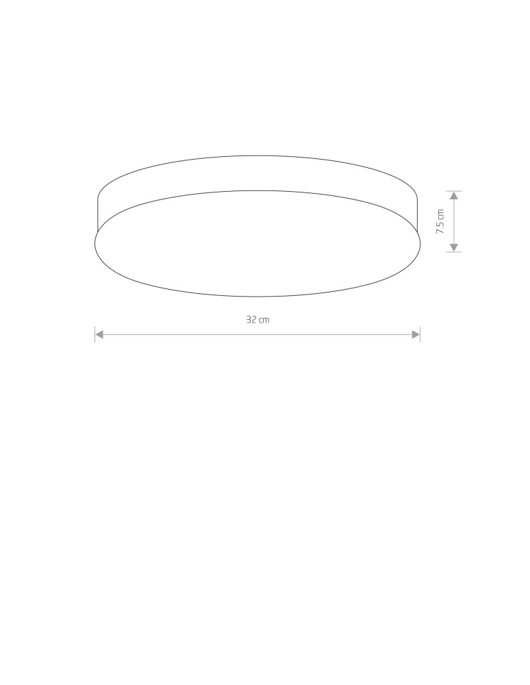 Plafony okrągłe - Nowodvorski KASAI Sufitowa Plafon Max moc 2x40W E27  Biały 9490 - product kolory-swiatla.pl 2