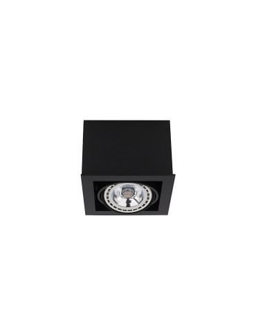 Nowodvorski BOX I Przysufitowa 1xGU10 ES111 Czarny 9495