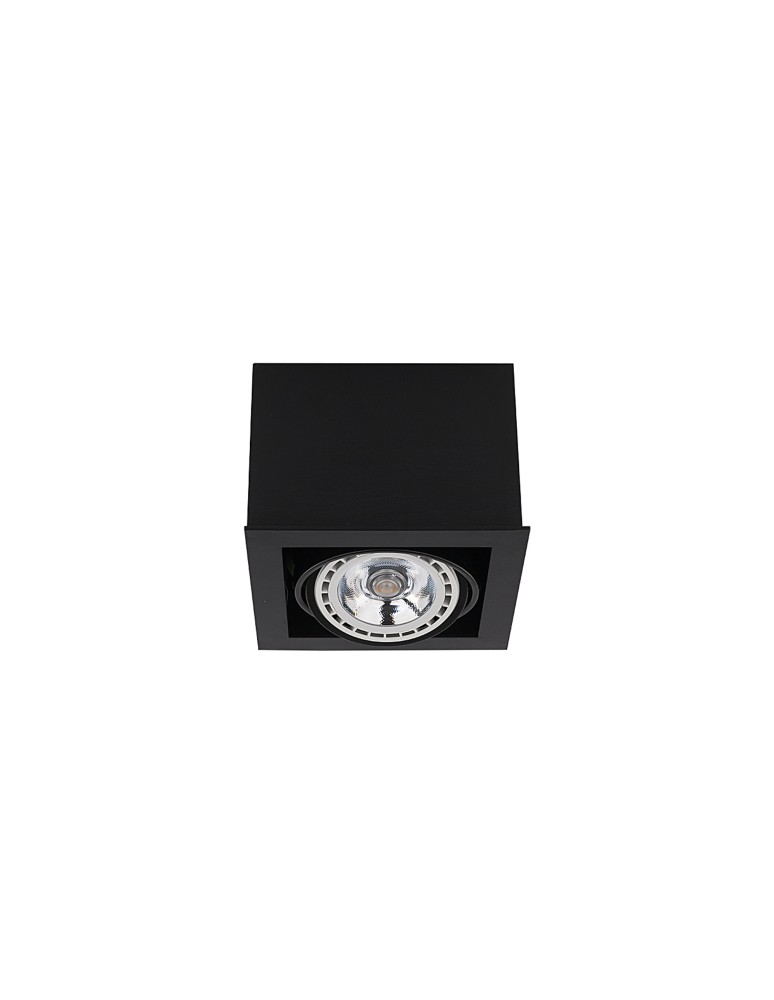 Nowodvorski BOX I Przysufitowa 1xGU10 ES111 Czarny 9495