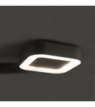 Lampy zewnętrzne sufitowe - Nowodvorski PUEBLA LED Zewnętrzna Sufitowa Plafon Max moc 12W LED IP54 Grafitowy 9513 - product 1