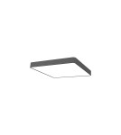 Nowodvorski SOFT LED 60X60 Plafon 5xLED T8 Grafitowy 9528 Nowodvorski SOFT LED 60X60 Plafon 5xLED T8 Grafitowy 9528