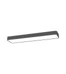 Nowodvorski SOFT LED 60X20 Plafon 2xLED T8 Grafitowy 9532 Nowodvorski SOFT LED 60X20 Plafon 2xLED T8 Grafitowy 9532