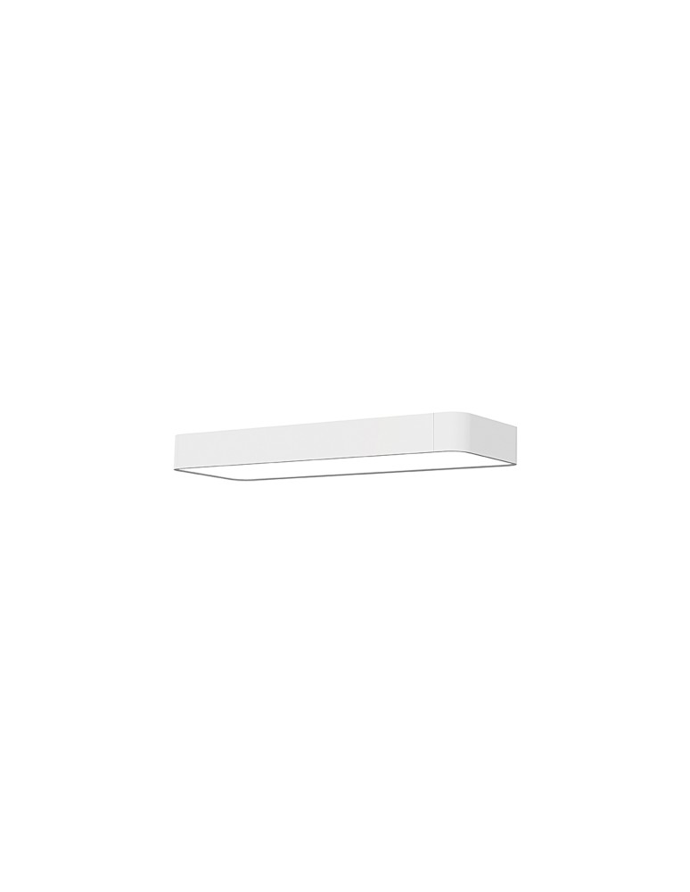 Nowodvorski SOFT LED 60X20 Plafon 2xLED T8 Biały 9534