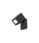 Kinkiety zewnętrzne - Nowodvorski PRIMM Zewnętrzna Ścienna Natynkowa Max moc 1x10W GU10 IP54 Grafitowy 9551 - product 1