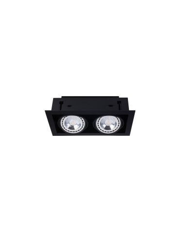 Nowodvorski DOWNLIGHT II Podtynkowa 2xGU10 ES111 Czarny 9570