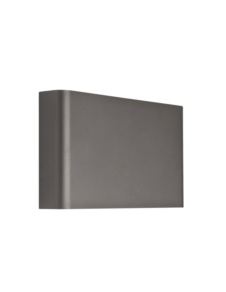 Kinkiety minimalistyczne - Nowodvorski HAGA Ścienna Kinkiet Max moc 2x40W G9  Grafitowy 9710 - product kolory-swiatla.pl 2