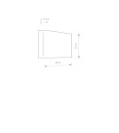 Kinkiety minimalistyczne - Nowodvorski HAGA Ścienna Kinkiet Max moc 2x40W G9  Grafitowy 9710 - product 3