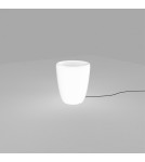 Lampy ogrodowe przenośne - Nowodvorski FLOWERPOT S Zewnętrzna Przenośna Max moc 1x60W E27 IP44 Biały 9711 - product 1