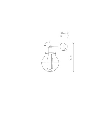 Nowodvorski MANUFACTURE I Kinkiet Regulowany 1xE27 Czarny 9742 - produkt 2