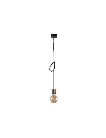 Nowodvorski CABLE I Wisząca 1xE27 Czarny 9747
