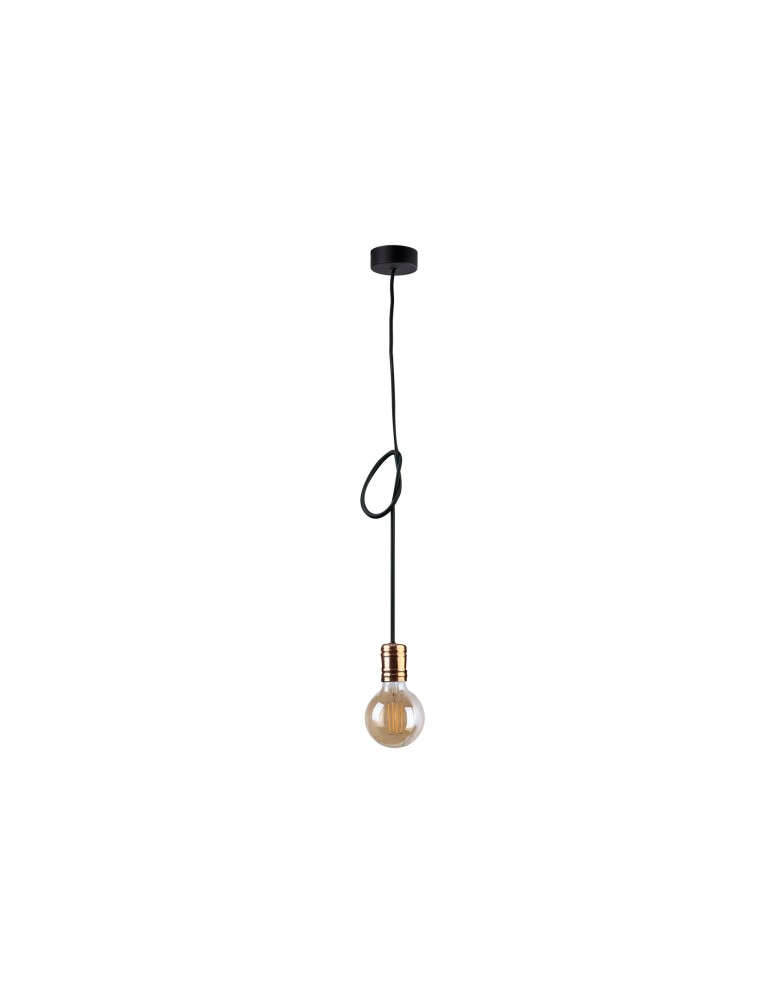 Nowodvorski CABLE I Wisząca 1xE27 Czarny 9747