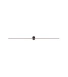 Kinkiety łazienkowe - Nowodvorski PIN LED L Ścienna Kinkiet obrazowe Max moc 15W LED IP44 Czarny 8130 - product 3