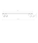 Lampy sufitowe reflektory - Nowodvorski MONO Reflektor/Spot Max moc 10W only LED GU10  Czarny 7768 - product 2
