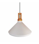 Step Into Design NORDIC WOODY Biało-drewniana 35 cm Wisząca ST-5097B Step Into Design NORDIC WOODY Biało-drewniana 35 cm Wisząca ST-5097B