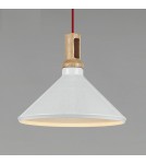 Step Into Design NORDIC WOODY Biało-drewniana 35 cm Wisząca ST-5097B Step Into Design NORDIC WOODY Biało-drewniana 35 cm Wisząca ST-5097B