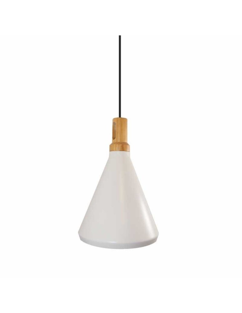 Step Into Design NORDIC WOODY Biało drewniana 25 cm Wisząca ST-5097c Step Into Design NORDIC WOODY Biało drewniana 25 cm Wisząca ST-5097c