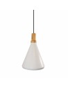 Step Into Design NORDIC WOODY Biało drewniana 25 cm Wisząca ST-5097c