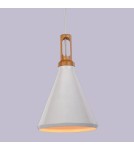 Step Into Design NORDIC WOODY Biało drewniana 25 cm Wisząca ST-5097c Step Into Design NORDIC WOODY Biało drewniana 25 cm Wisząca ST-5097c