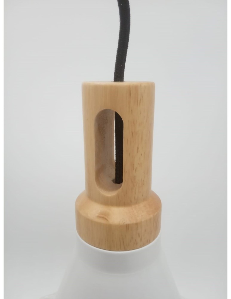 Step Into Design NORDIC WOODY Biało drewniana 25 cm Wisząca ST-5097c Step Into Design NORDIC WOODY Biało drewniana 25 cm Wisząca ST-5097c
