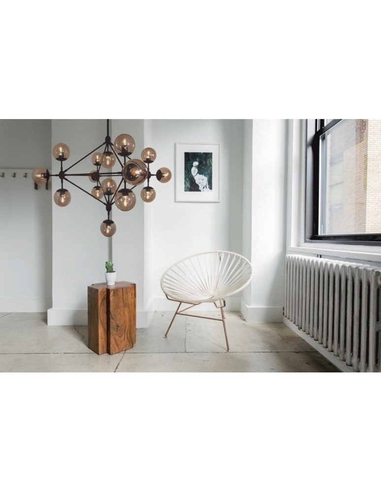 Step Into Design ASTRIFERO-15 Bursztynowo Czarny 110 cm Wisząca ST-9047-15