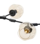 Lampy wiszące - Step Into Design MODERN ORCHID-6 Bursztynowo Czarny 130 cm Wisząca ST-1232-6 - product 4