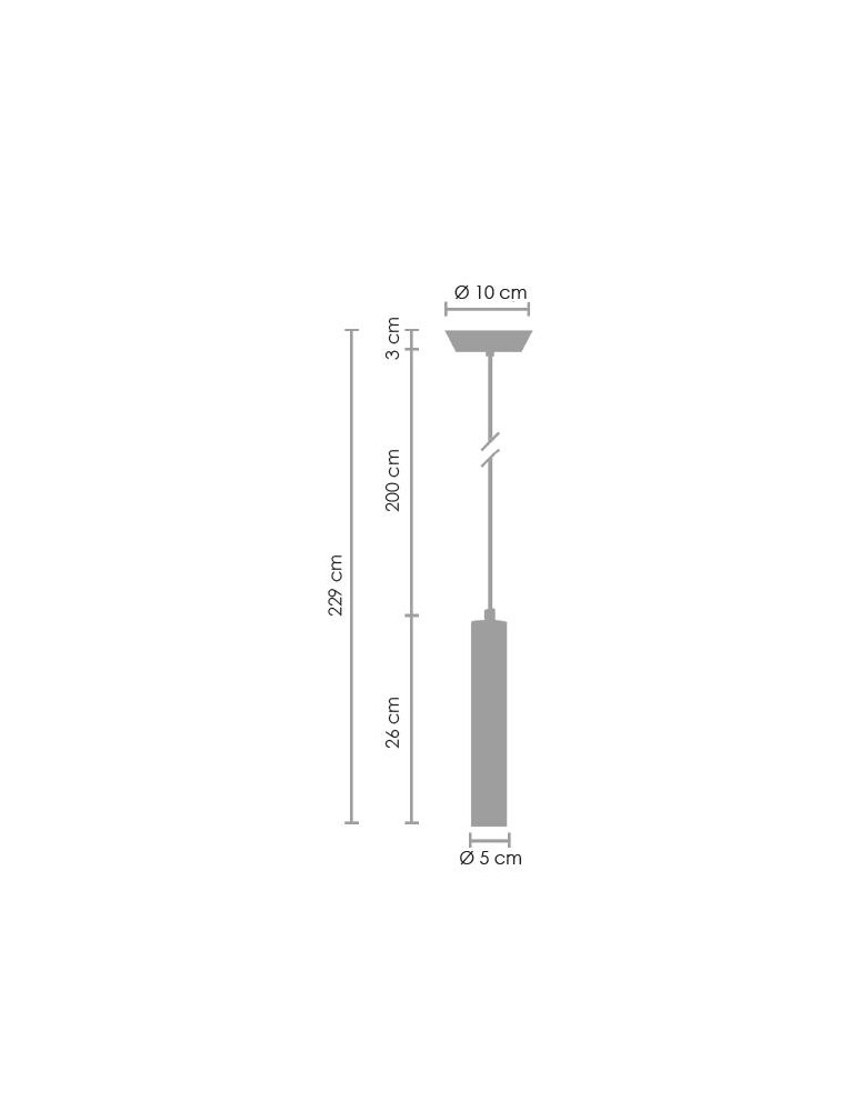 Step Into Design GOLDEN PIPE-1 Czarno Złoty 5 cm Wisząca ST-5719-1 Step Into Design GOLDEN PIPE-1 Czarno Złoty 5 cm Wisząca ST-5719-1