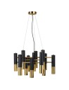Step Into Design GOLDEN PIPE-13 Czarno Złoty 60 cm Wisząca ST-5719-13