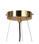 Lampy wiszące designerskie - Step Into Design GOLDEN PIPE-13 Czarno Złoty 60 cm Wisząca ST-5719-13 - product 4