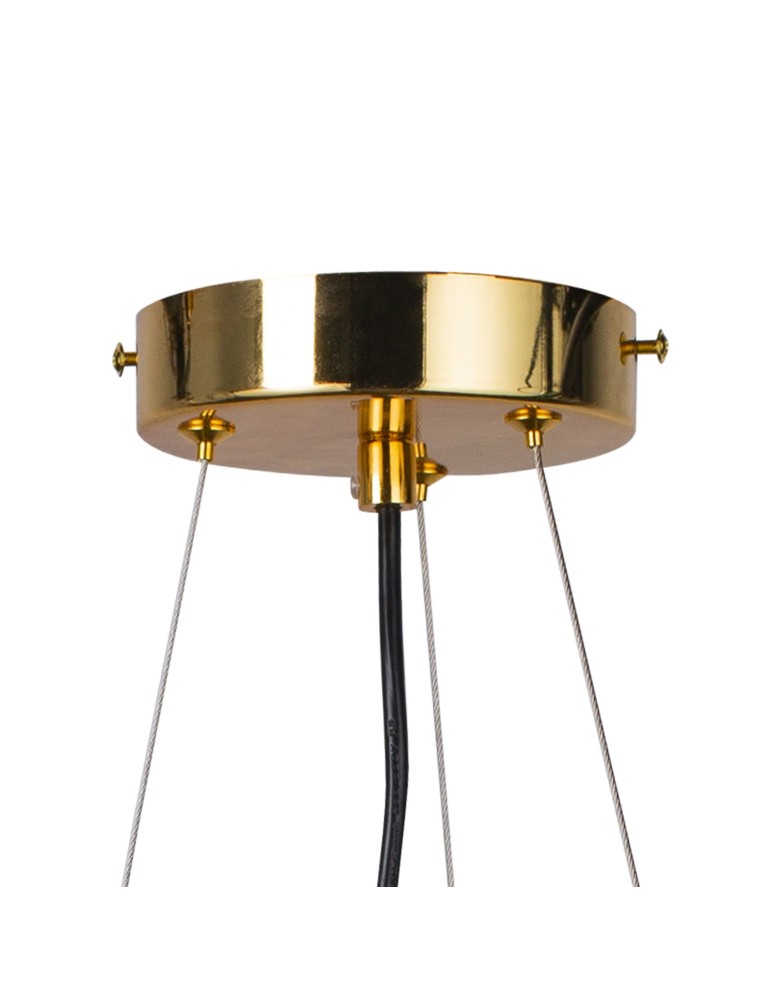 Step Into Design GOLDEN PIPE-13 Czarno Złoty 60 cm Wisząca ST-5719-13