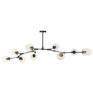 Step Into Design MODERN ORCHID-9 Bursztynowo Czarny 150 cm Wisząca ST-1232-9 Step Into Design MODERN ORCHID-9 Bursztynowo Czarny 150 cm Wisząca ST-1232-9