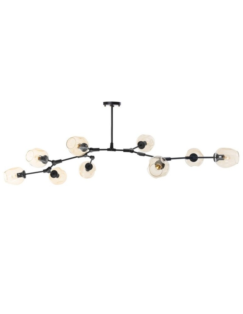 Step Into Design MODERN ORCHID-9 Bursztynowo Czarny 150 cm Wisząca ST-1232-9 Step Into Design MODERN ORCHID-9 Bursztynowo Czarny 150 cm Wisząca ST-1232-9