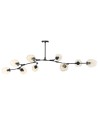 Step Into Design MODERN ORCHID-9 Bursztynowo Czarny 150 cm Wisząca ST-1232-9 Step Into Design MODERN ORCHID-9 Bursztynowo Czarny 150 cm Wisząca ST-1232-9