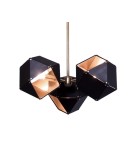 Step Into Design NEW GEOMETRY-3 Czarno Złoty 45 cm Wisząca ST-8861-3 Step Into Design NEW GEOMETRY-3 Czarno Złoty 45 cm Wisząca ST-8861-3