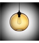 Lampy wiszące - Step Into Design LOVE BOMB Bursztynowy 25 cm ST-5012 - product 4