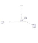 Lampy wiszące - Step into Design Lampa Wisząca ASTRONOMY-3 biała 175 cm ST-5335B-3 WHITE - product 1