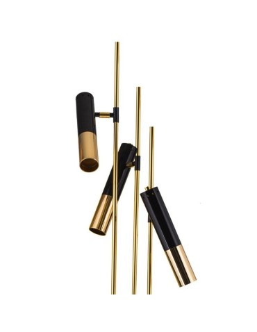 Step Into Design GOLDEN PIPE-3 Czarno Złoty 180 cm ST-5718-3 Stojąca - product 2
